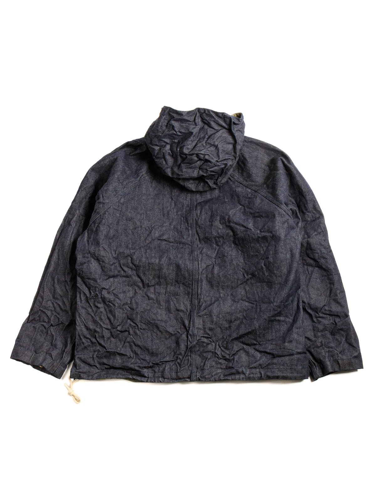 REVERSIBLE PULLOVER JACKET DENIM INDIGO - Image 7