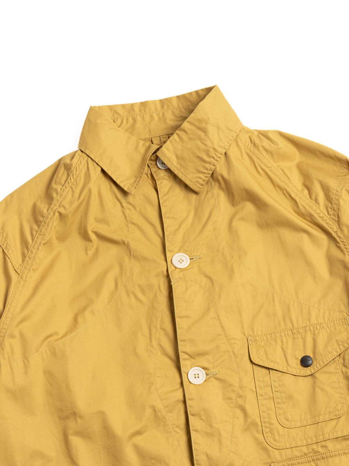 (CJ001) GAME JACKET LIGTH COTTON TWILL MUSTARD - Image 2