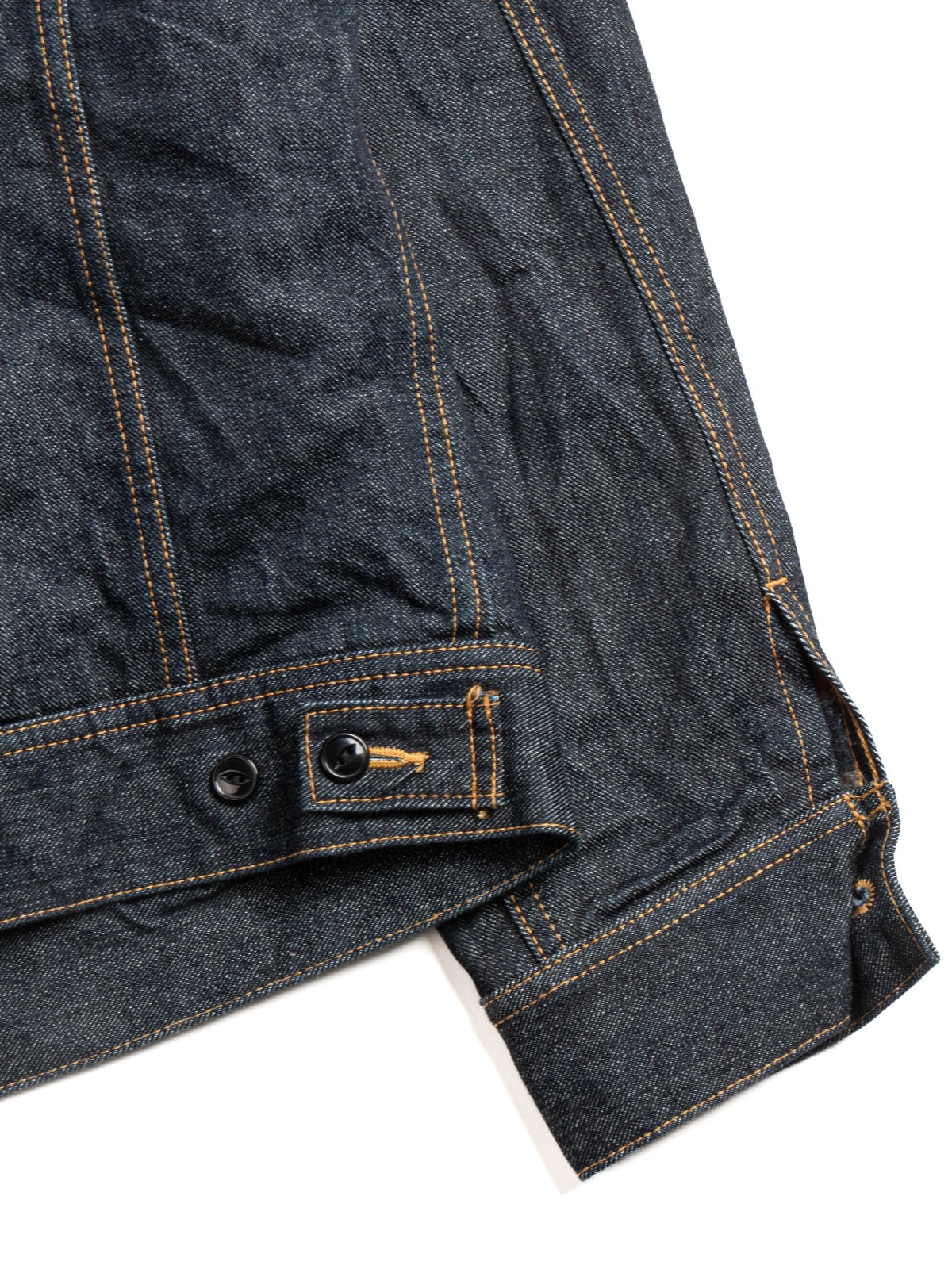 D4187 BLANKET LINED DENIM JACKET INDIGO - Image 5