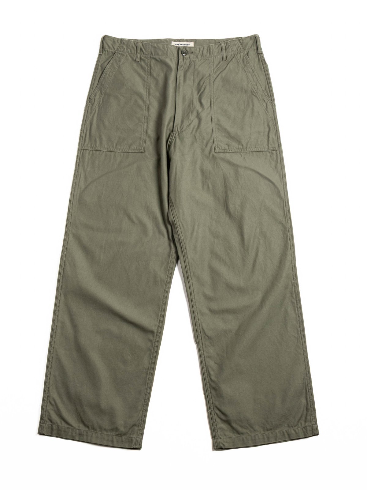 (F040) BAKER PANT TYPE 2 OLIVE - Image 1