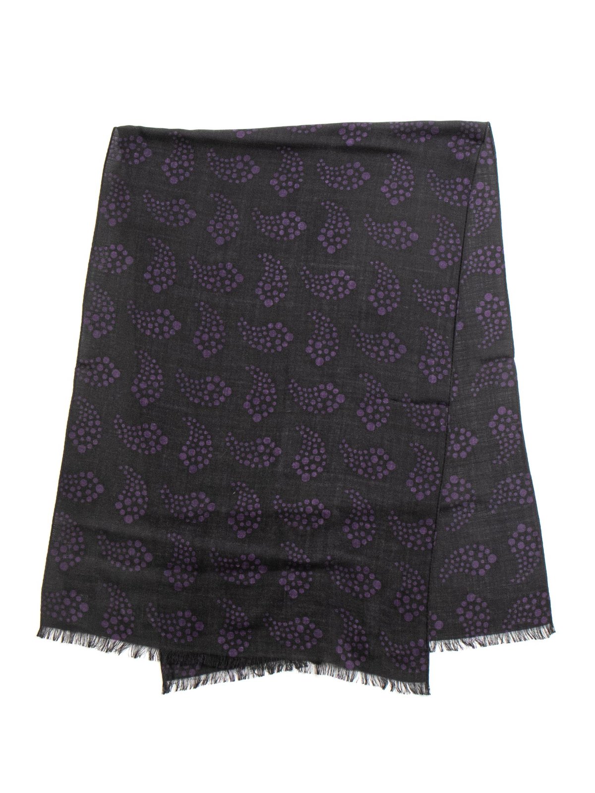 NEEDLES STOLE W/S TWILL PAISLEY BLACK - Image 4