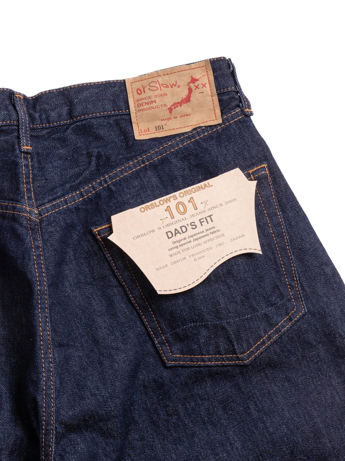 (1010W) DAD’S FIT DENIM PANT RINSED - Image 5