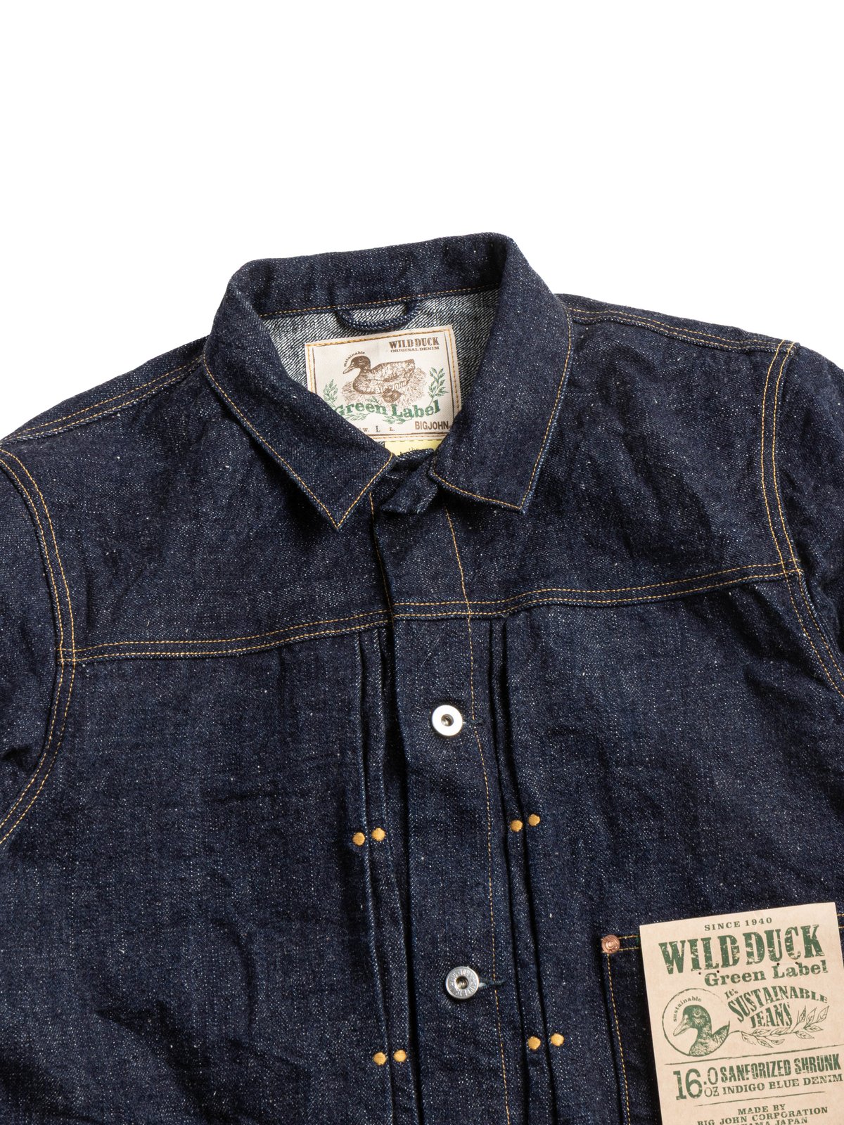 M6012RC (001) GR LABEL WILD DUCK JACKET - Image 2