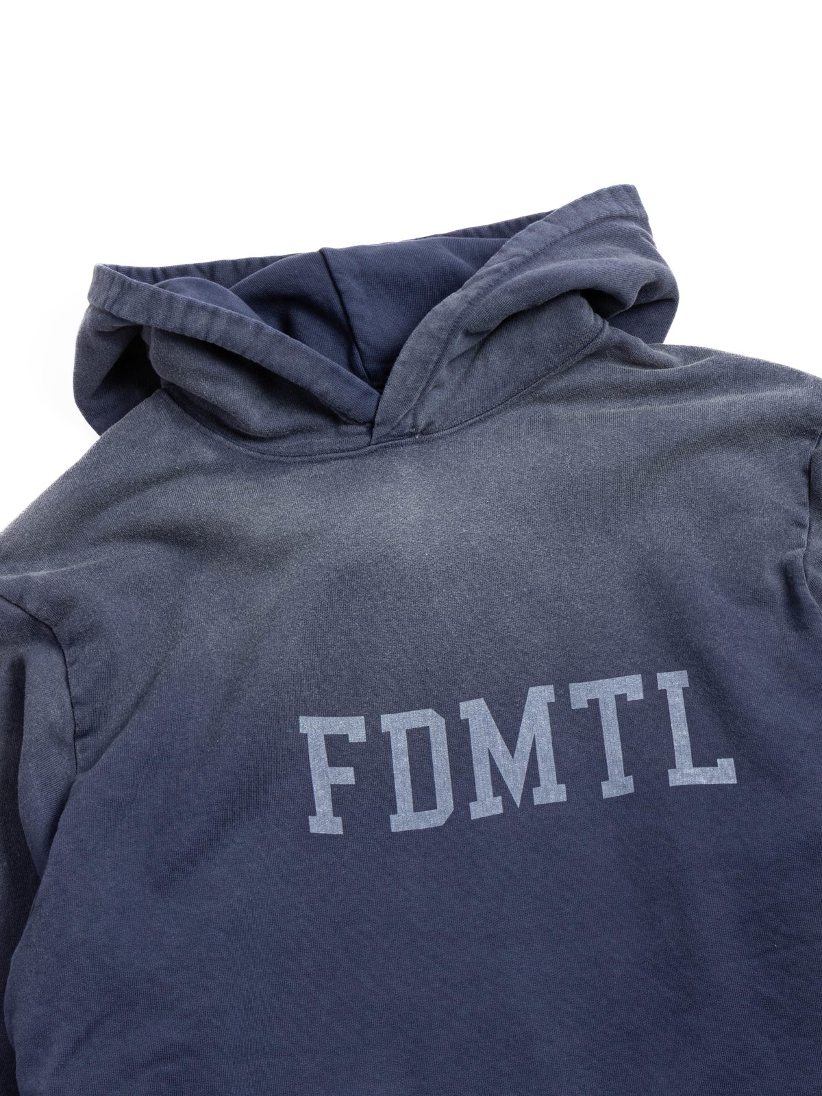 FDMTL LOGO HOODIE 3YR WASH NAVY - Image 1