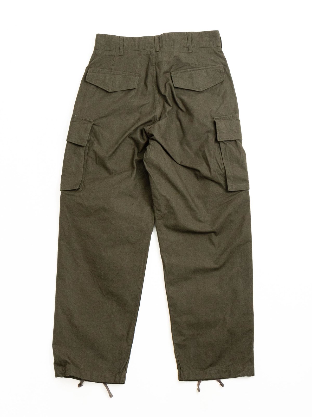 FA PANT OLIVE COTTON BRUSHED HB - Image 6