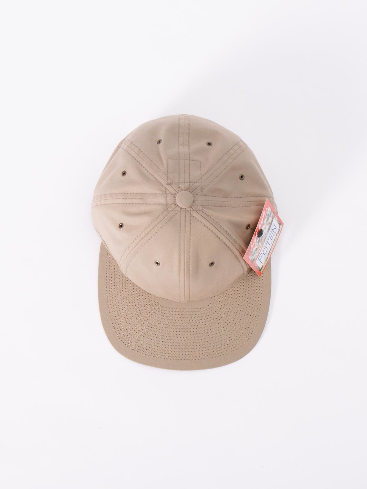 BEIGE COTTON CAP - Image 3