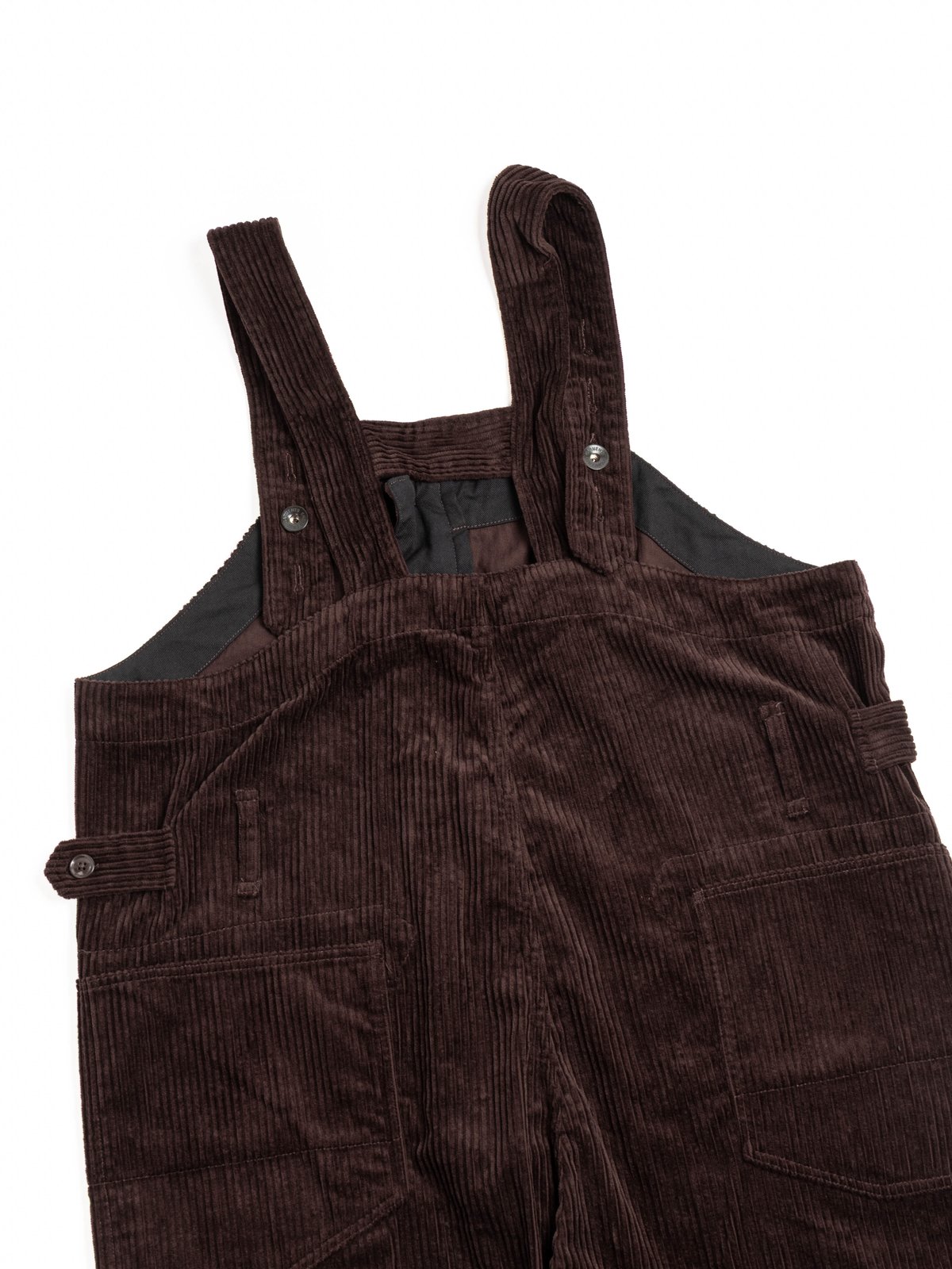 OVERALLS / DK.BROWN COTTON 4.5W CORDUROY - Image 5