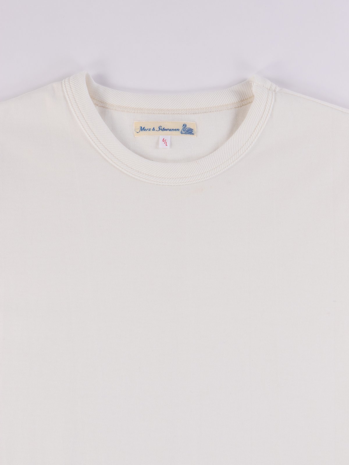 White 214 Organic Cotton Rundhals Shirt - Image 3