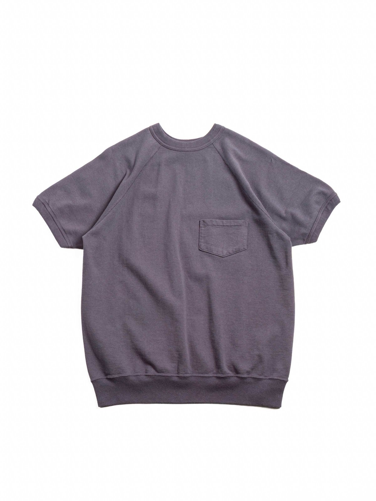 (LOT 4105) &ndash; SHORT SLEEVE SW (with pocket) NAVY - Image 1