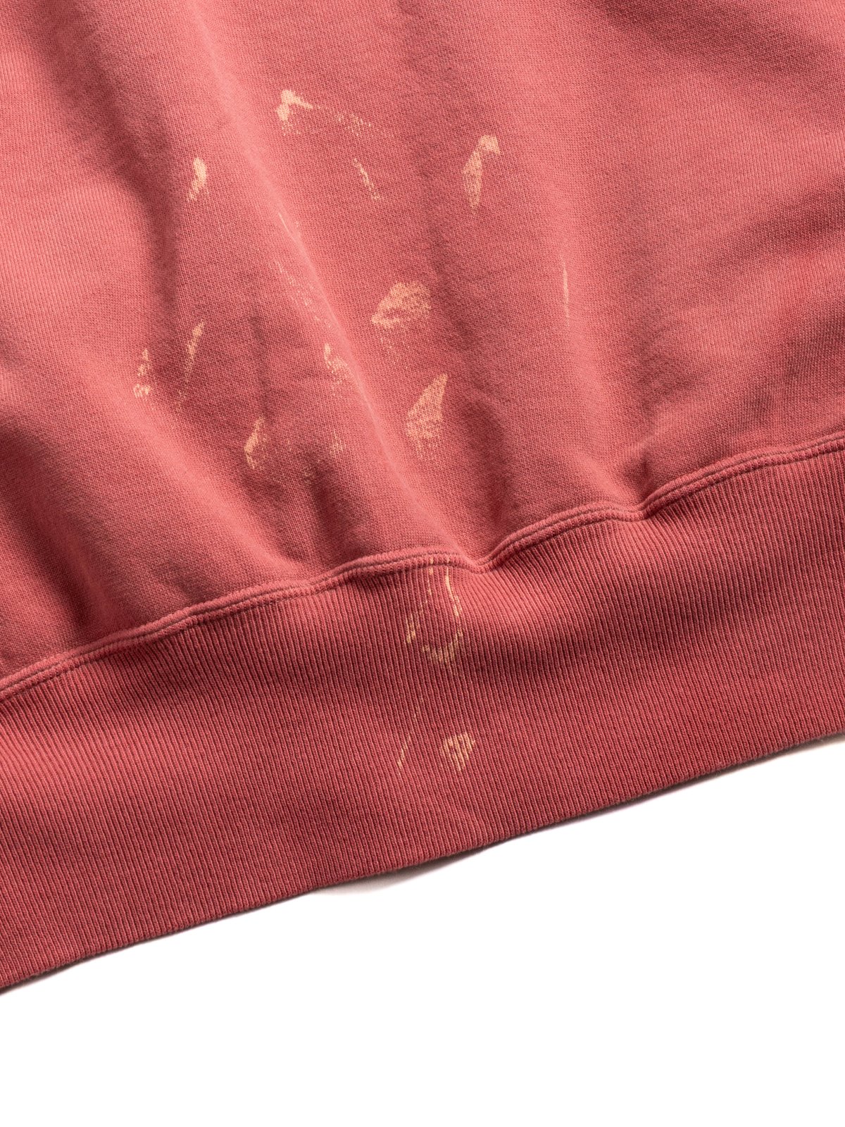 (LOT 462) RAGLAN HOOD U/W (SUN BURN) RED - Image 7