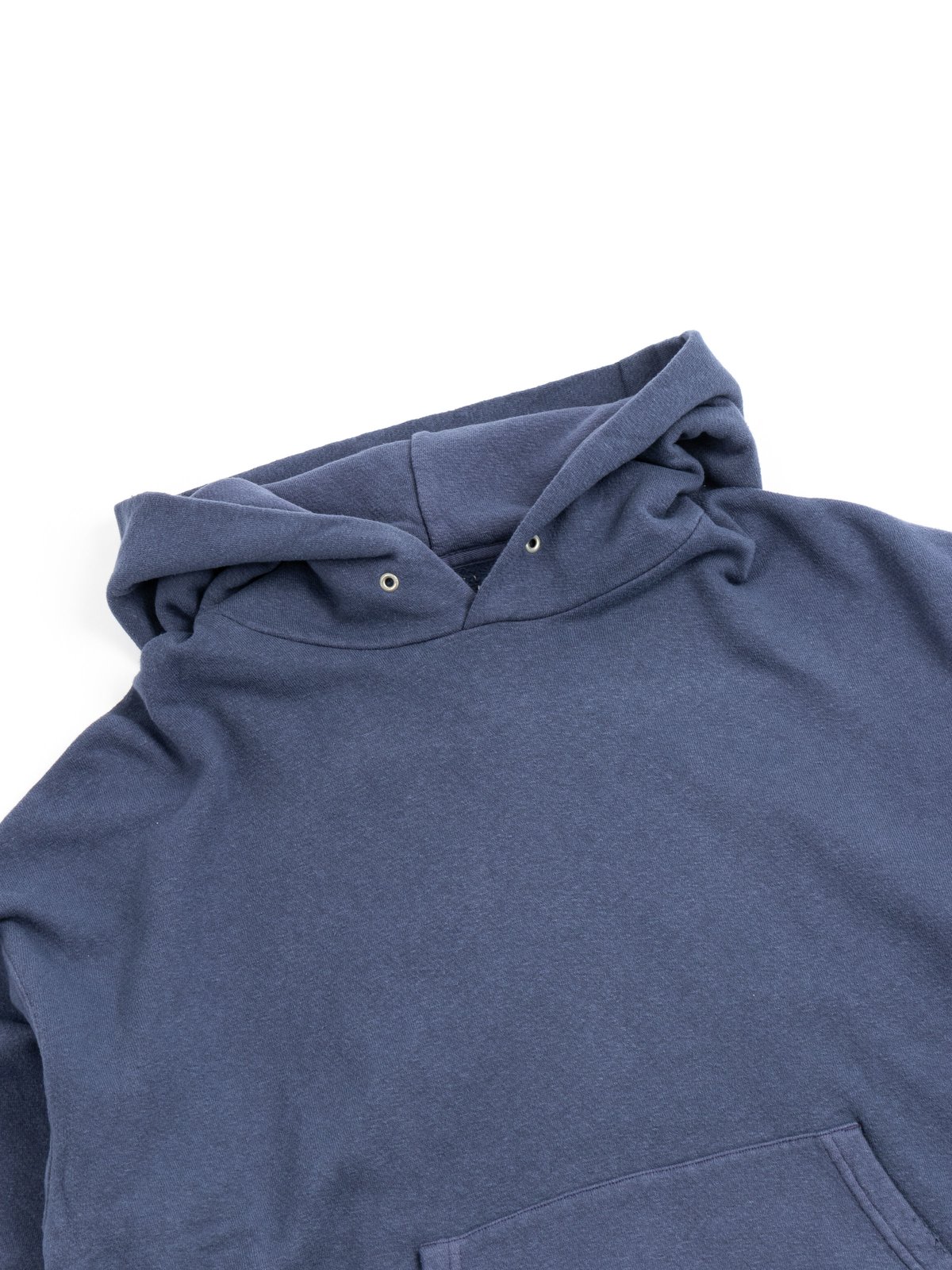 AMPLUS HOODIE P.O. (UNEVEN DYE) NAVY by VISVIM – The Bureau