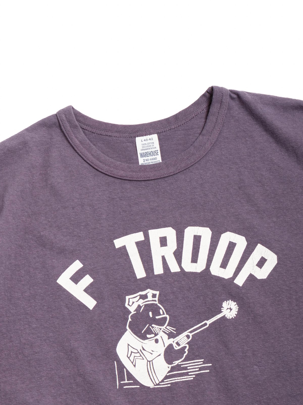 (LOT 4064) F TROOP T&ndash;SHIRT NAVY - Image 2