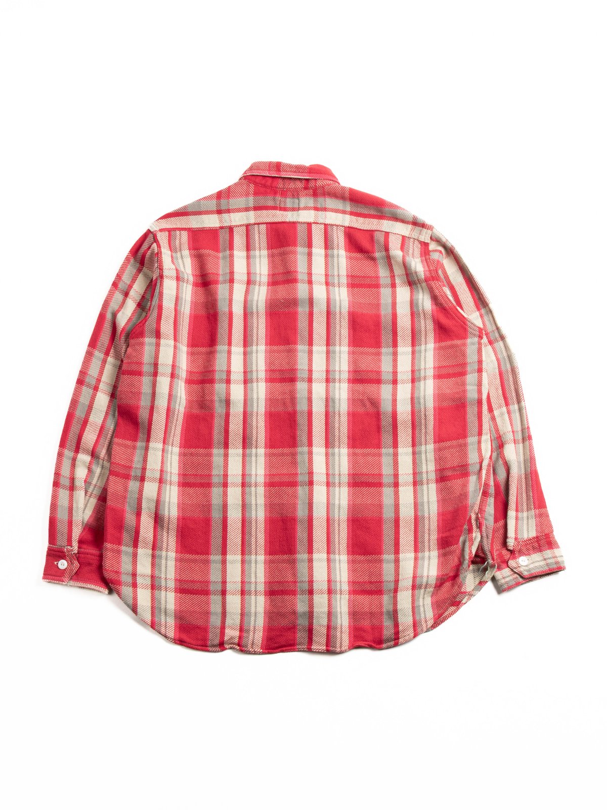 ST LOUIS COTTON  FLANNEL PLAID RED - Image 5