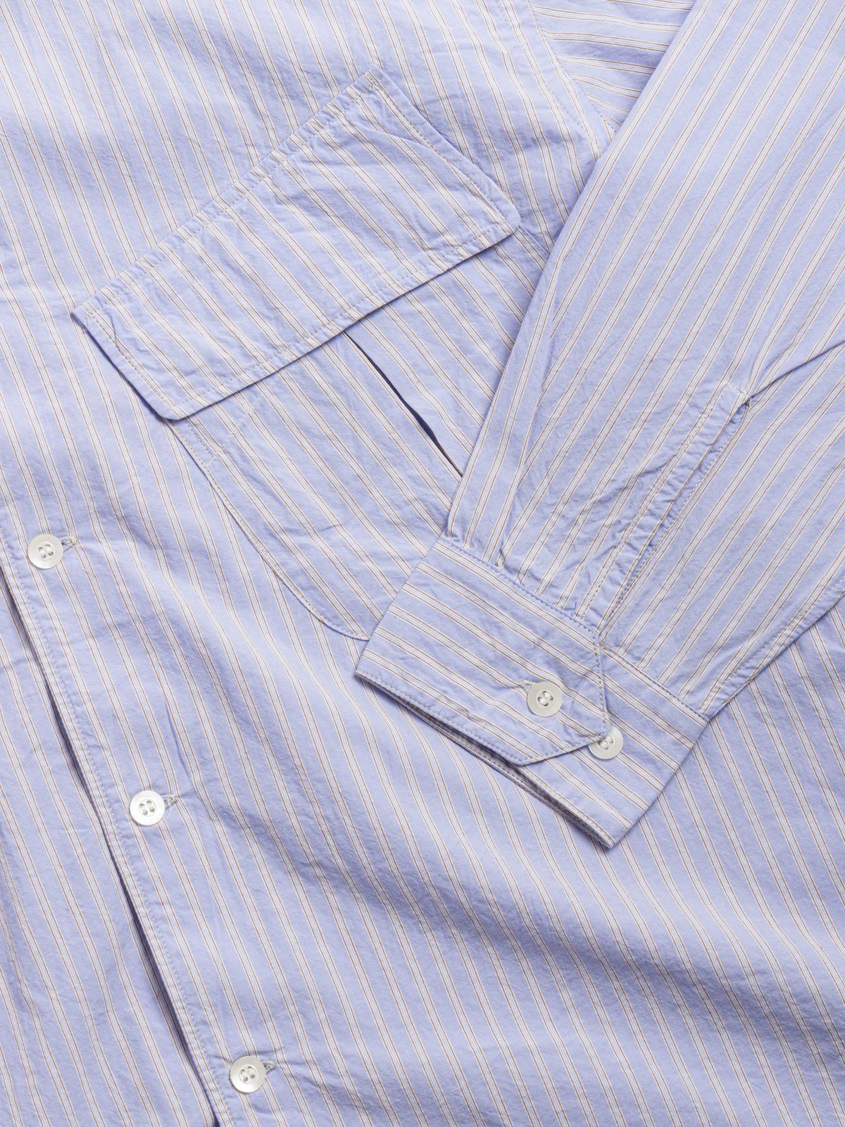 (47&ndash;705X) LIGHT FATIGUE SHIRT BLUE - Image 2