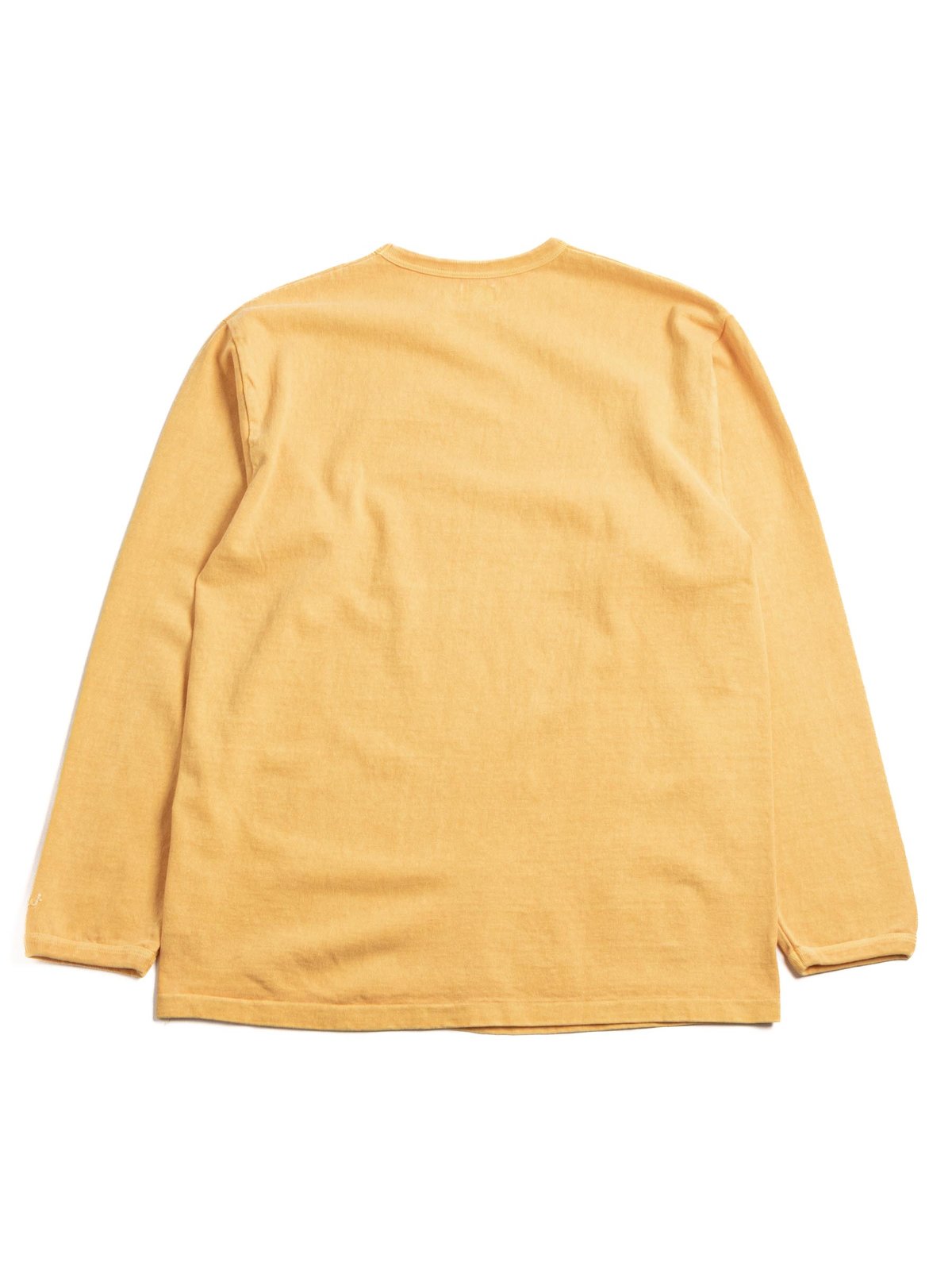 (LOT 58001PD) HEAVY WEIGHT L/S TEE P.D. GOLD - Image 5