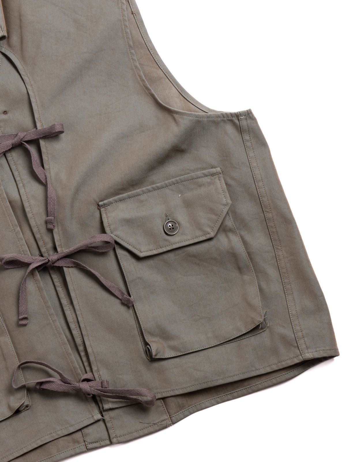 C–1 VEST PC IRIDESCENT TWILL OLIVE - Image 4