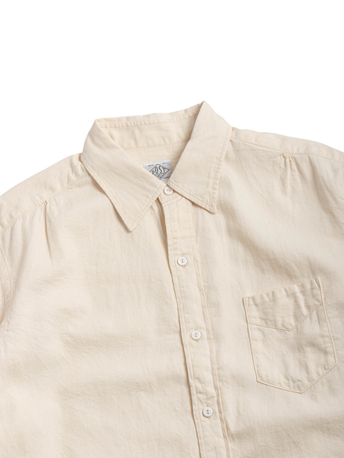 (3232&ndash;VTN) ORIGINAL BL SHIRT / VINTAGE TWILL / NATURAL  - Image 2