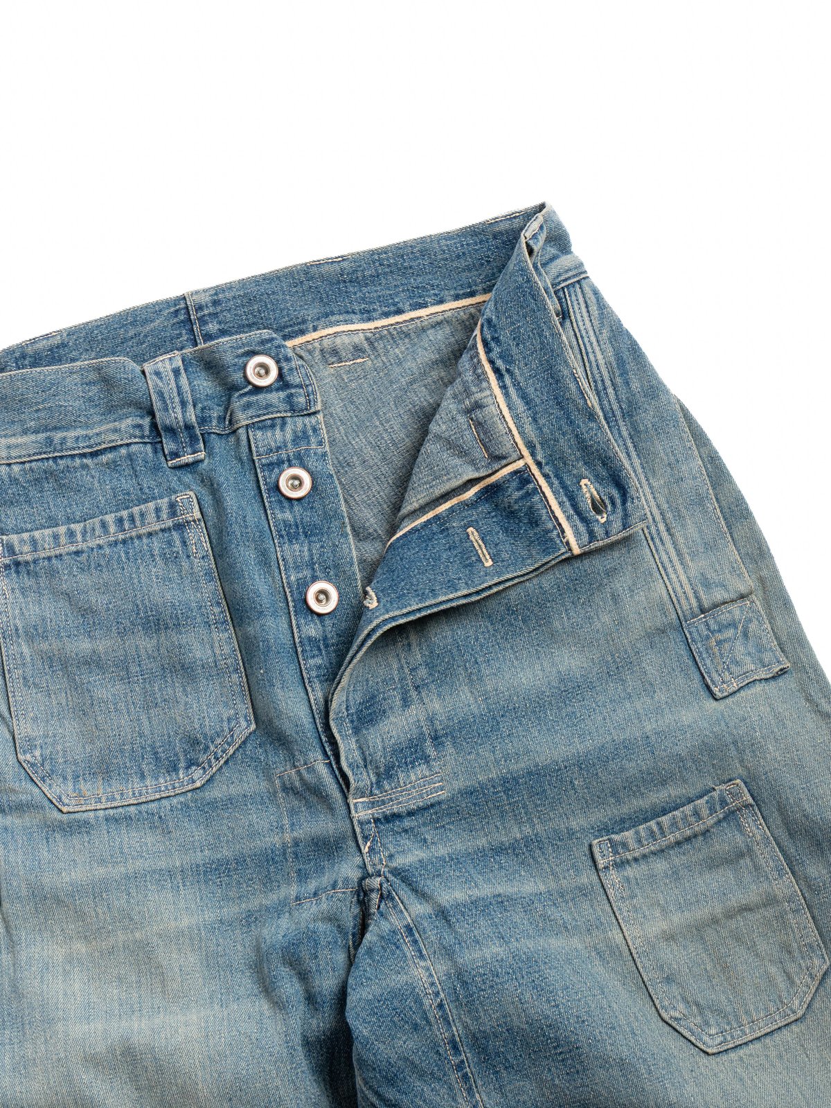JOHN GLUCKOW JG&ndash;01S 1910s NETMAKER&rsquo;S TROUSERS UW LIGHT - Image 3