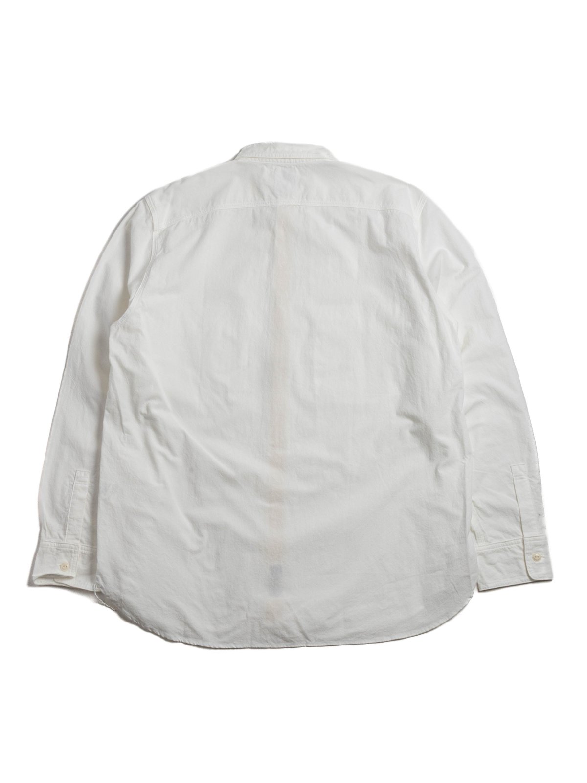 (F3496) OXFORD WORK SHIRT WHITE - Image 4