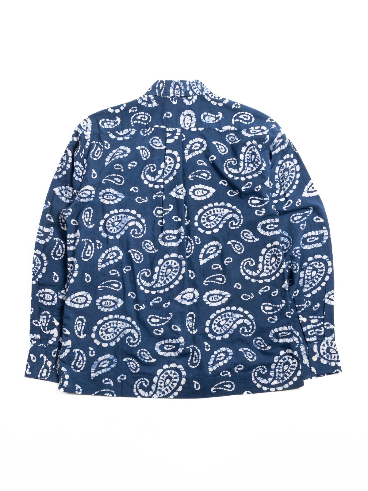 (OM45645.33) STANDARD WEAVE BATIK SHIRT WHITE PRINT - Image 6