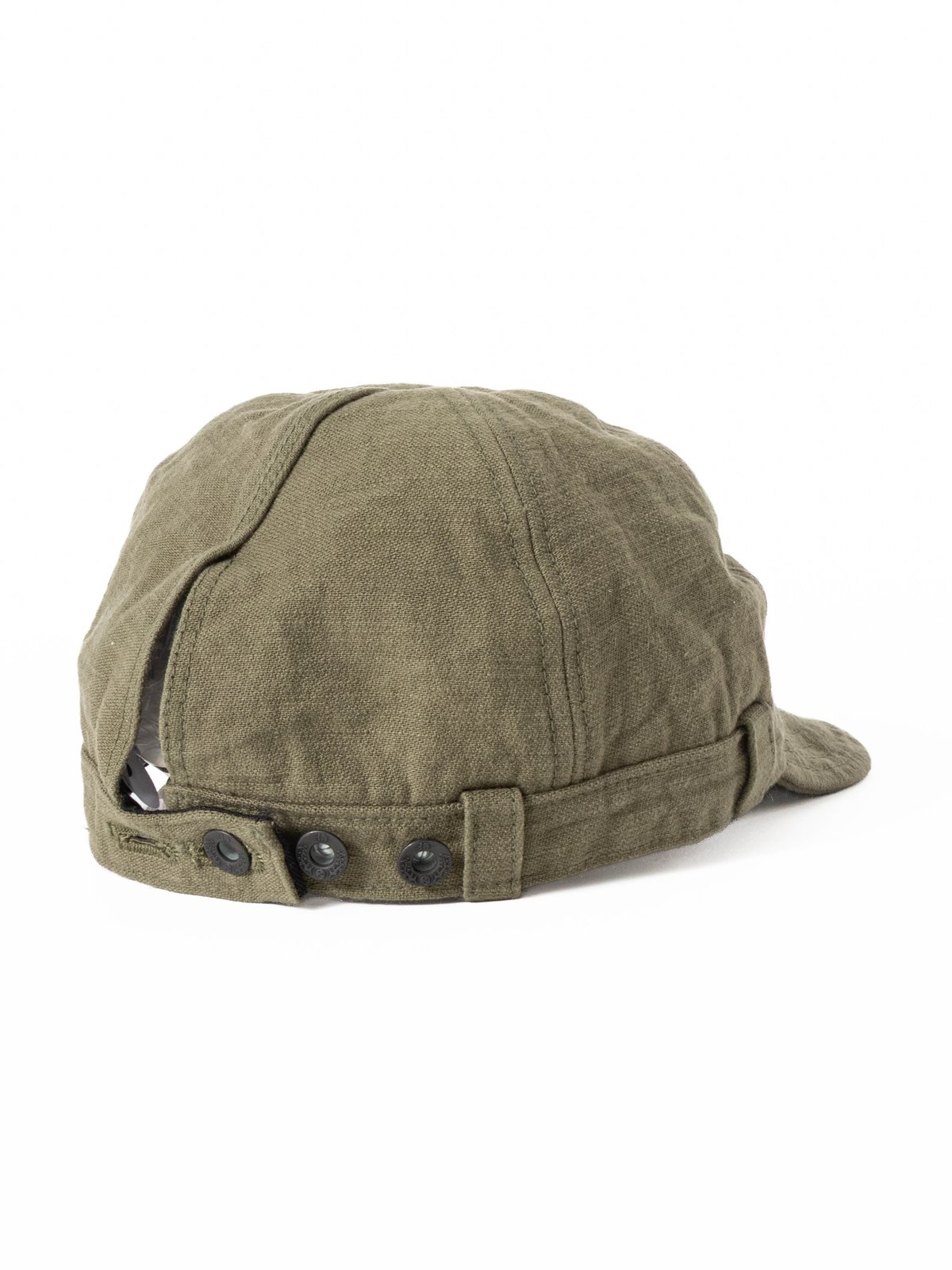 (SJ201WC&ndash;52BP) COTTON WORK CAP OLIVE - Image 4