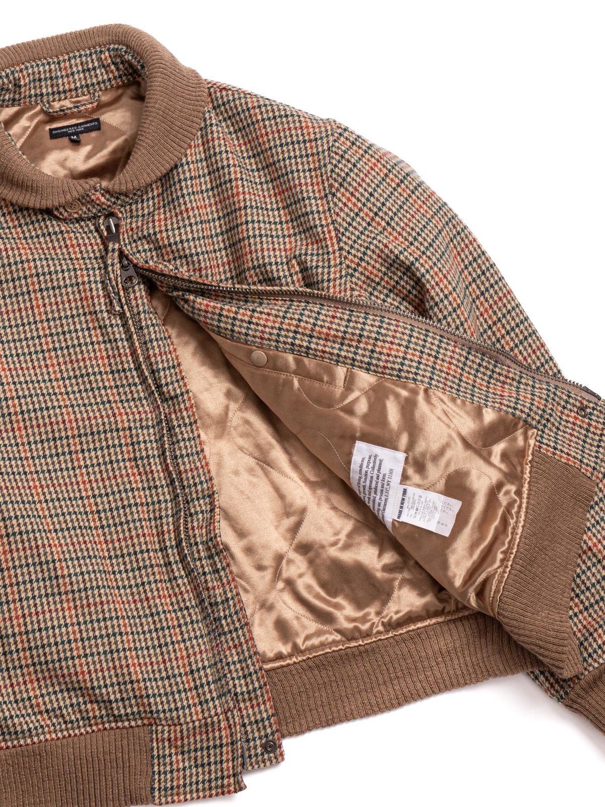 LL JACKET KHAKI GUN–CLUB CHECK - Image 4