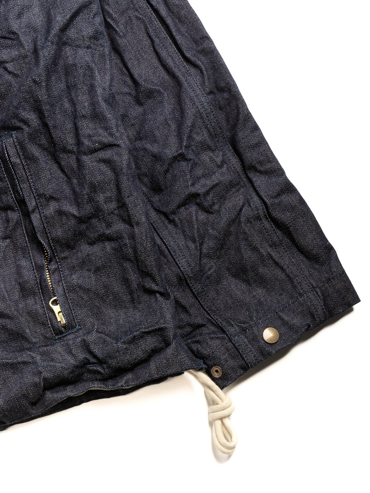 REVERSIBLE PULLOVER JACKET DENIM INDIGO - Image 5
