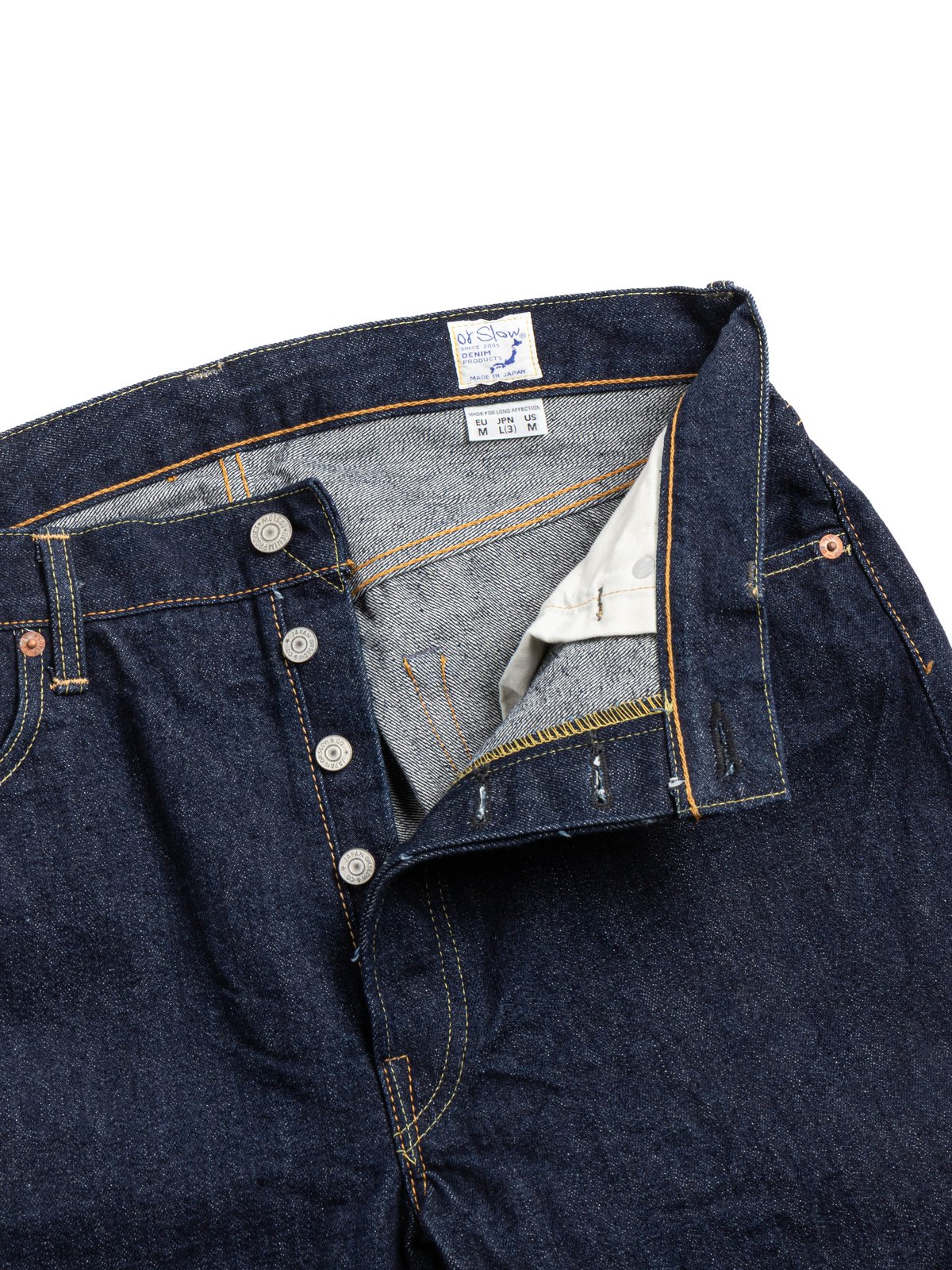 (LOT&ndash;1050) 105 STANDARD SELVEDGE DENIM PANTS RINSED - Image 2