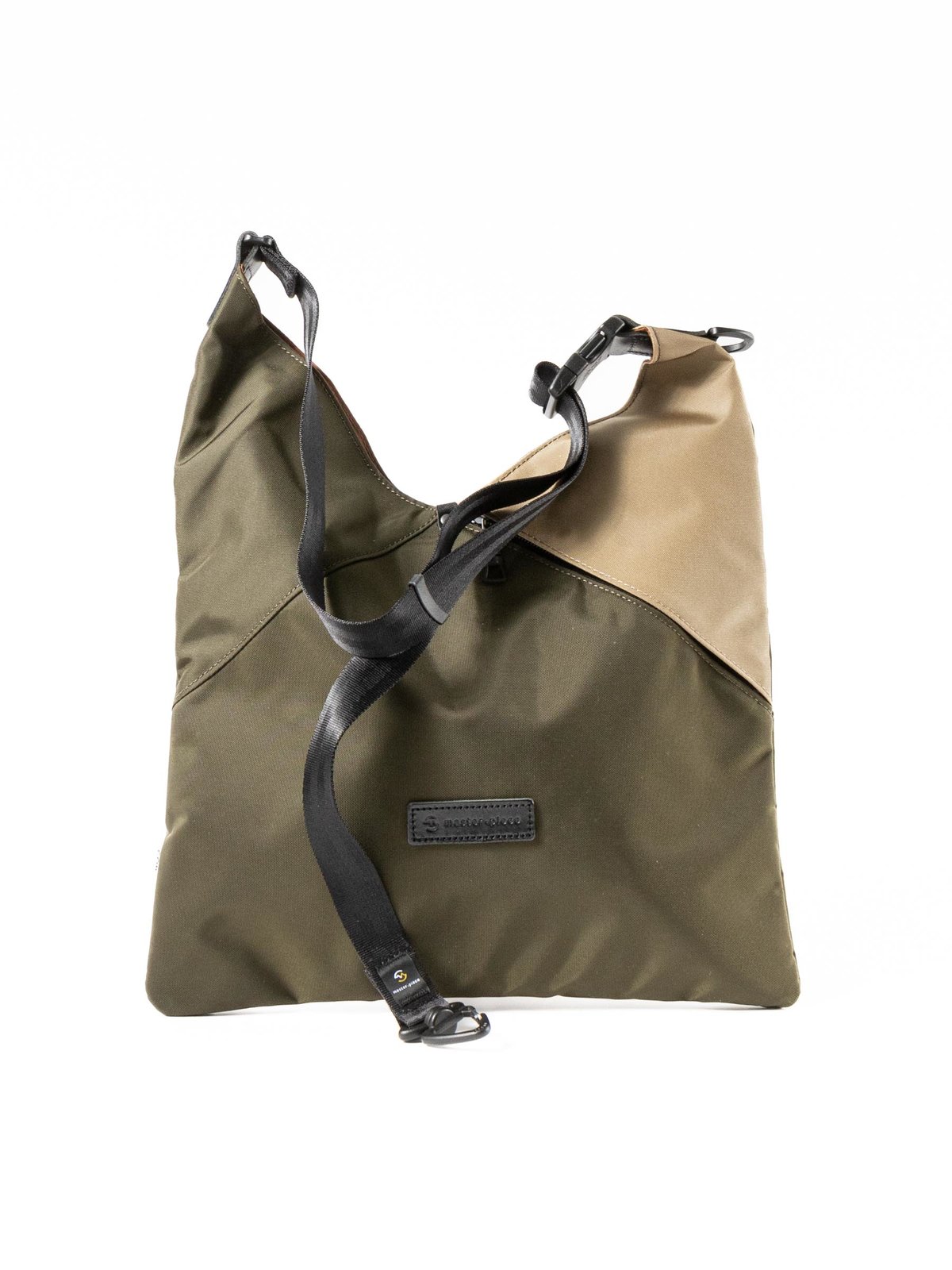 master-piece Khaki & Tan Absolute Shoulder Bag