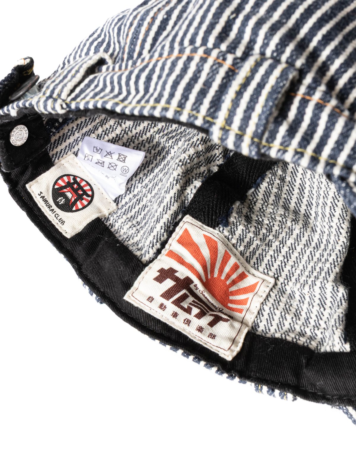 SC201WC Hickory Denim Work Cap - Image 6