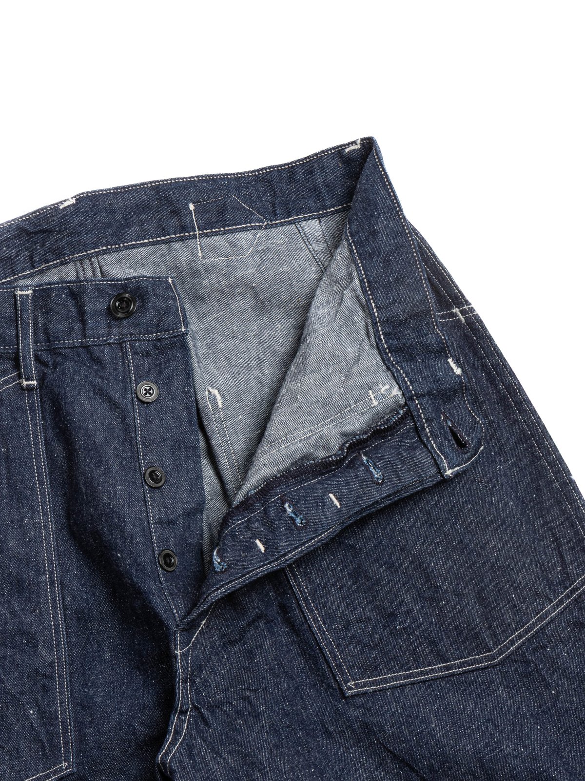 (VTD&ndash;0510&ndash;PT) MI DENIM TROUSERS INDIGO O/W - Image 3