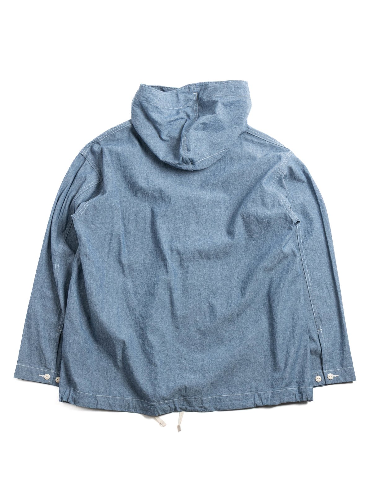 CAGOULE SHIRT LIGHT BLUE 4.5OZ COTTON CHAMBRAY - Image 6
