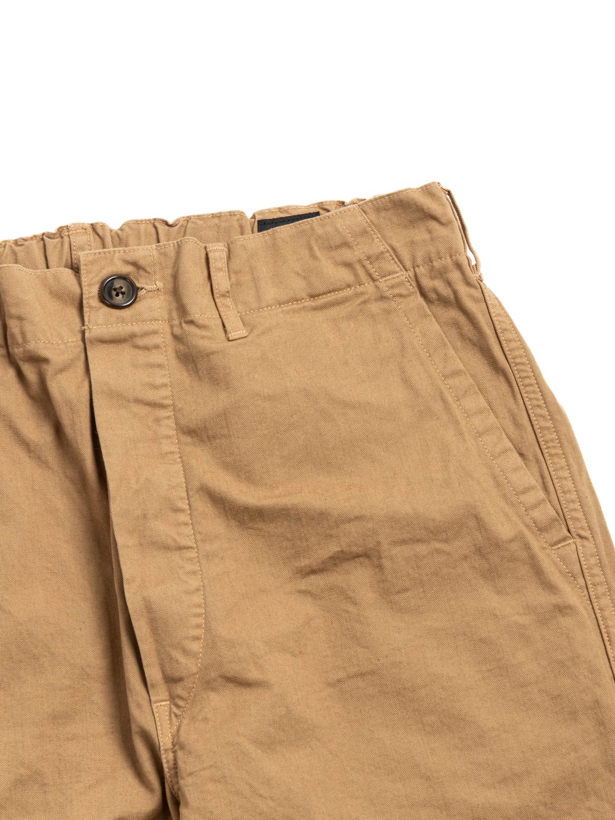 (LOT&ndash;5000) ORIGINAL HERRINGBONE FRENCH WORK PANT KHAKI - Image 1