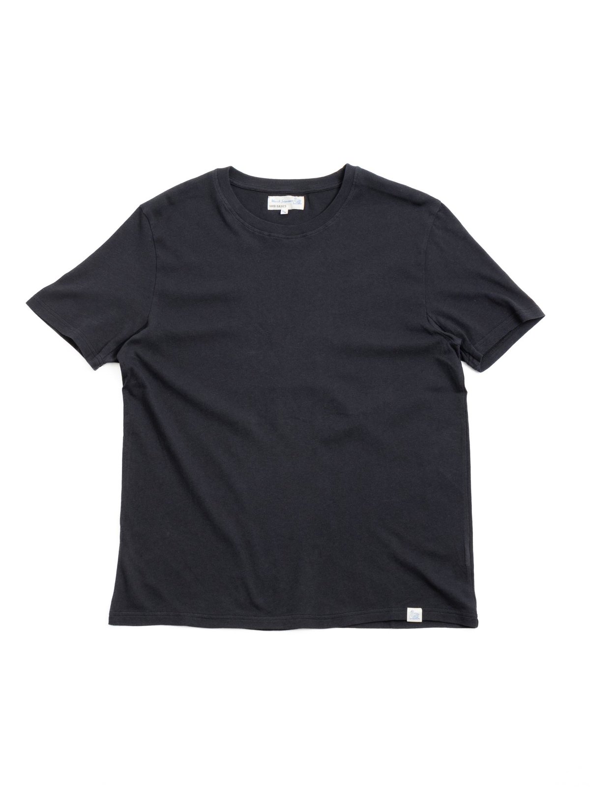 GOOD BASICS CT02VJ T–SHIRT WASHED CHARCOAL - Image 1