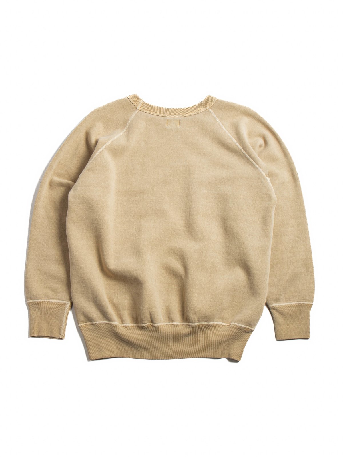 (LOT 83004PD) FLATSEAMS RAGLAN SWEAT SHIRT P.D. DARK BEIGE - Image 6