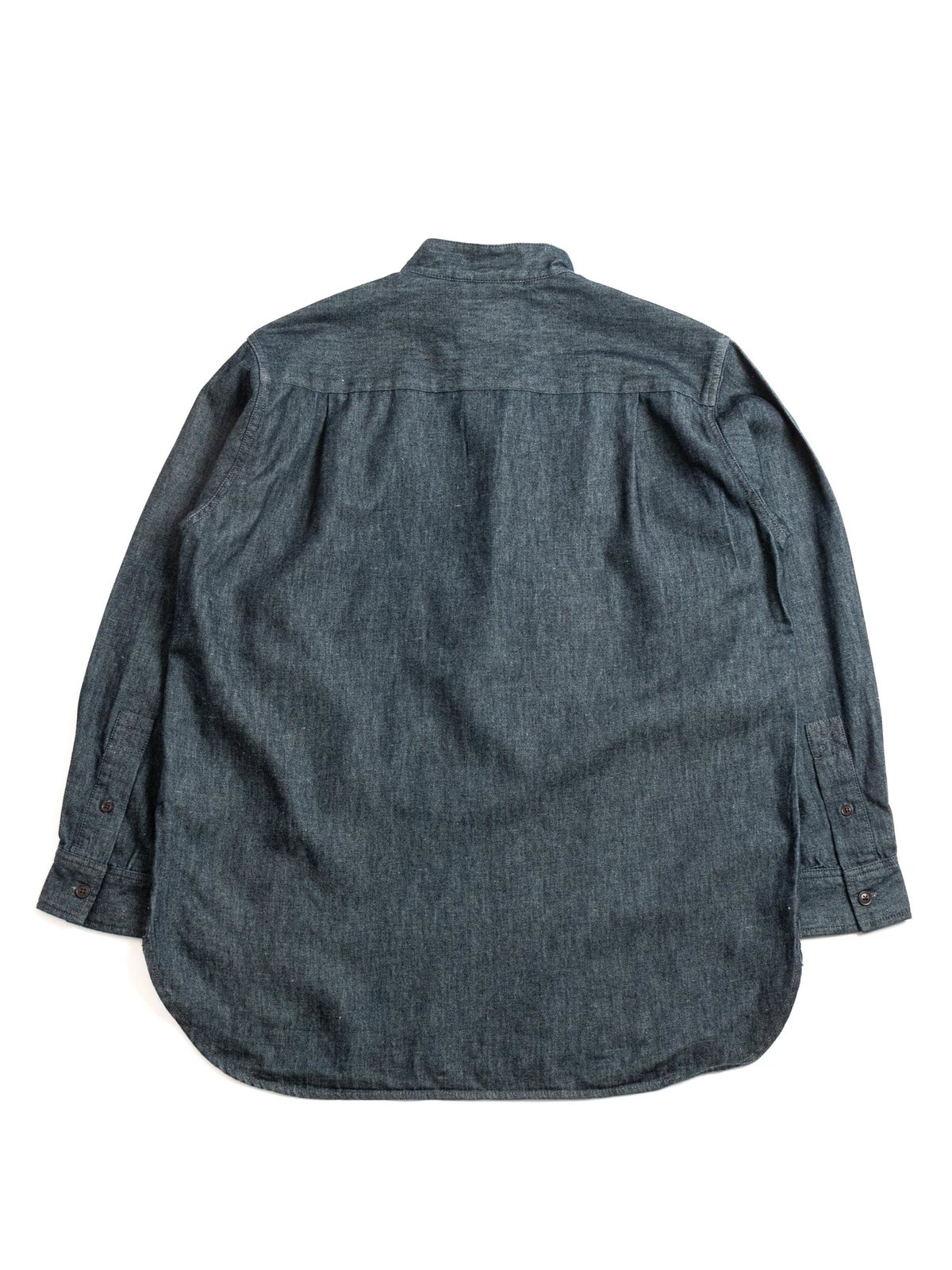 TAKIBI LIGHT DENIM UTILITY PULLOVER INDIGO - Image 5