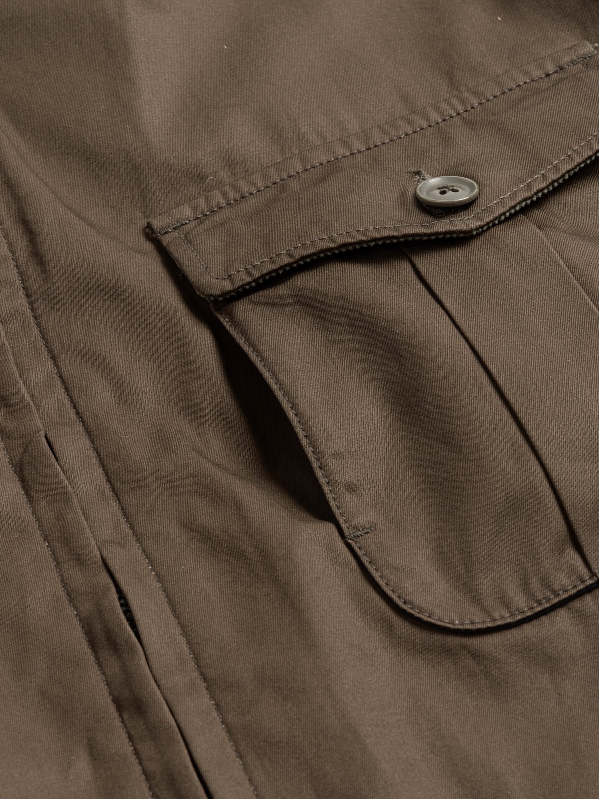 SAS JACKET COTTON VENTILE TWILL DK. OLIVE - Image 4