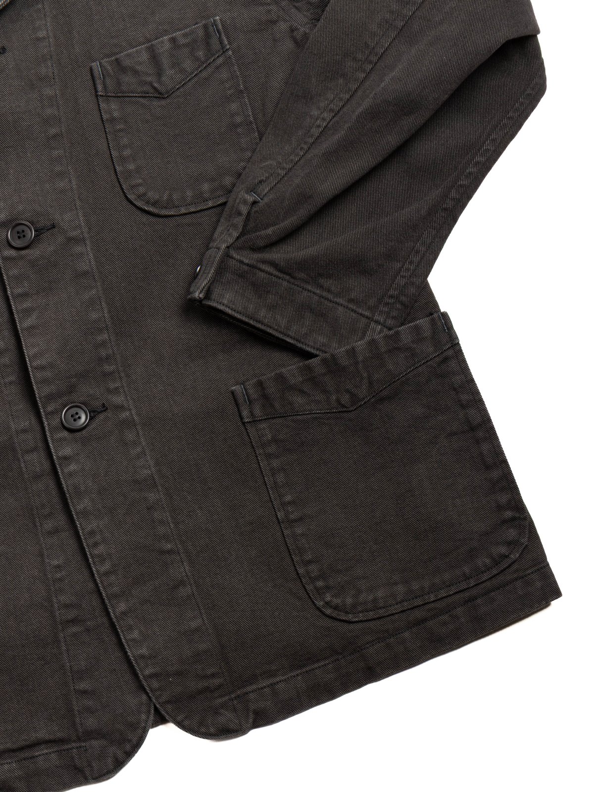 (3142&ndash;WFC) OK RIDER 6 JACKET / W FLAT TWILL / CHARCOAL - Image 3