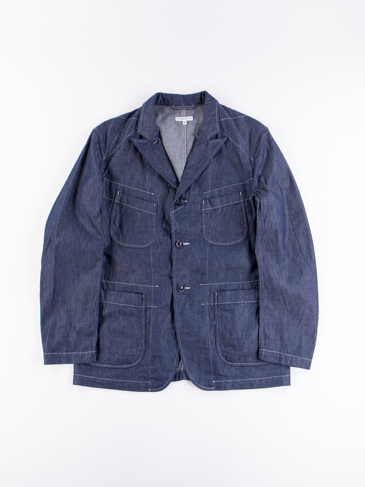 Indigo 8oz Cone Denim Bedford Jacket By Engineered Garments The Bureau Belfast The Bureau Belfast
