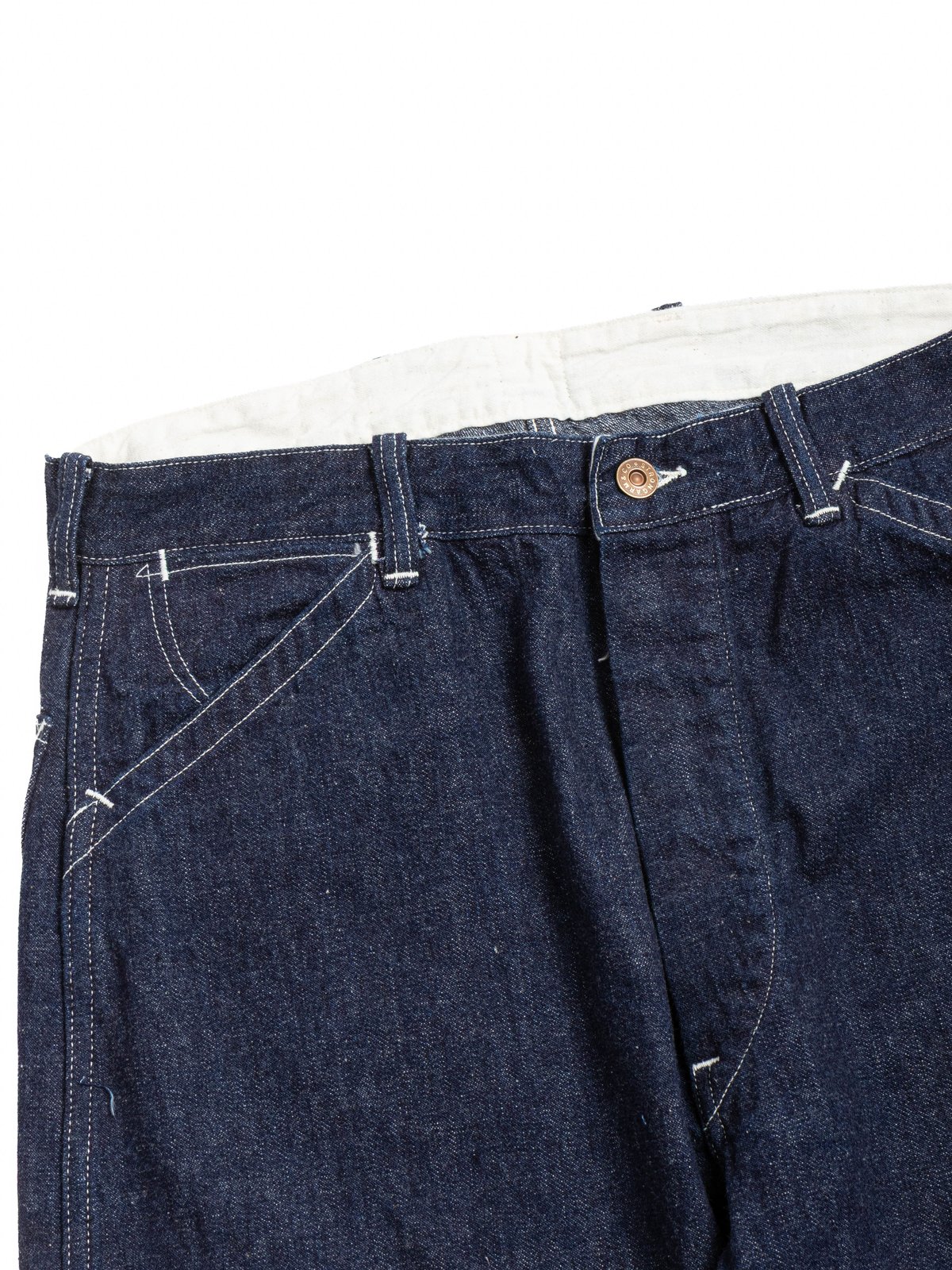 JOHN GLUCKOW JG&ndash;12 IRONWORKERS TROUSER INDIGO DENIM OR - Image 2