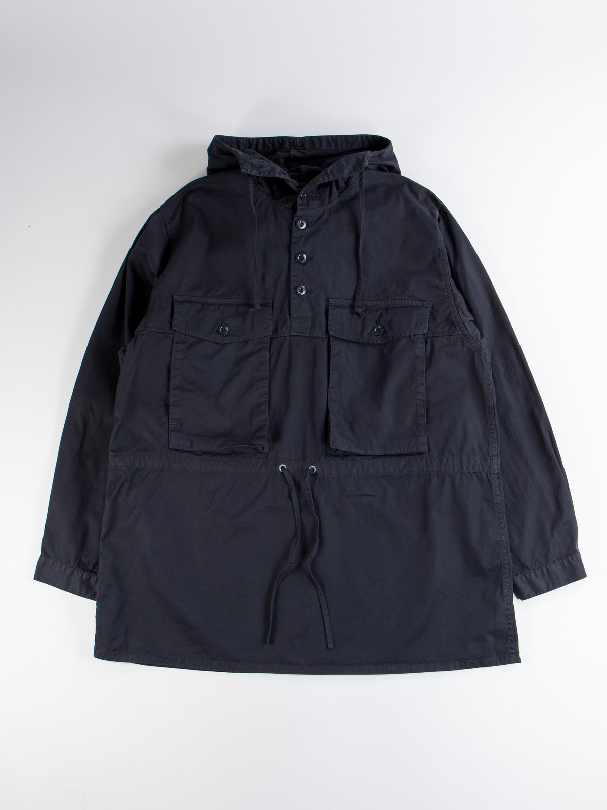 Black Navy Track Smock By Nigel Cabourn The Bureau Belfast The Bureau Belfast