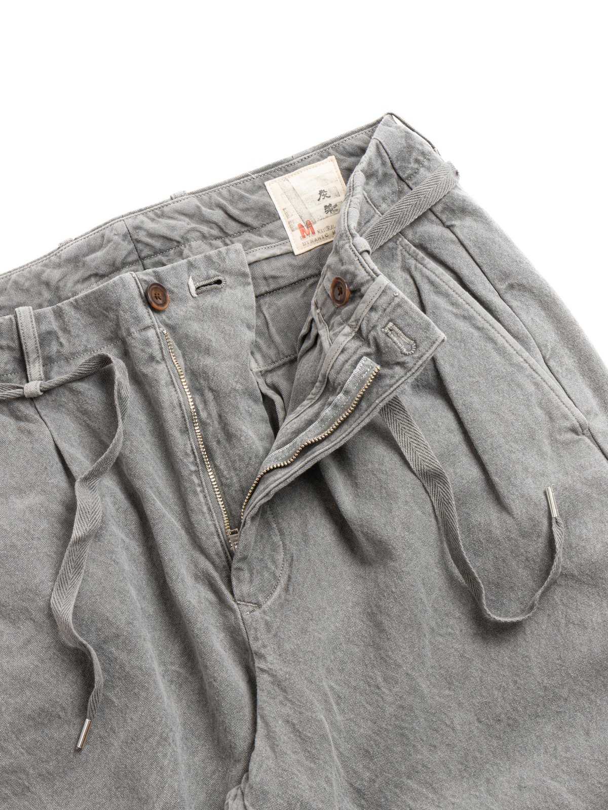 (SV–PT–001–11) 10oz CANVAS TAPERED 2TUCK PANTS SUMI - Image 3