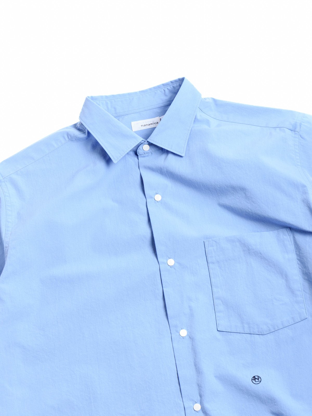 REGULAR COLLAR S/S WIND SHIRT SAX - Image 2