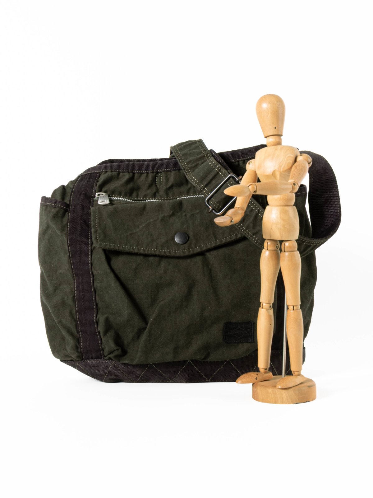 PORTER / CRAG SHOULDER BAG (S) OLIVE - Image 1