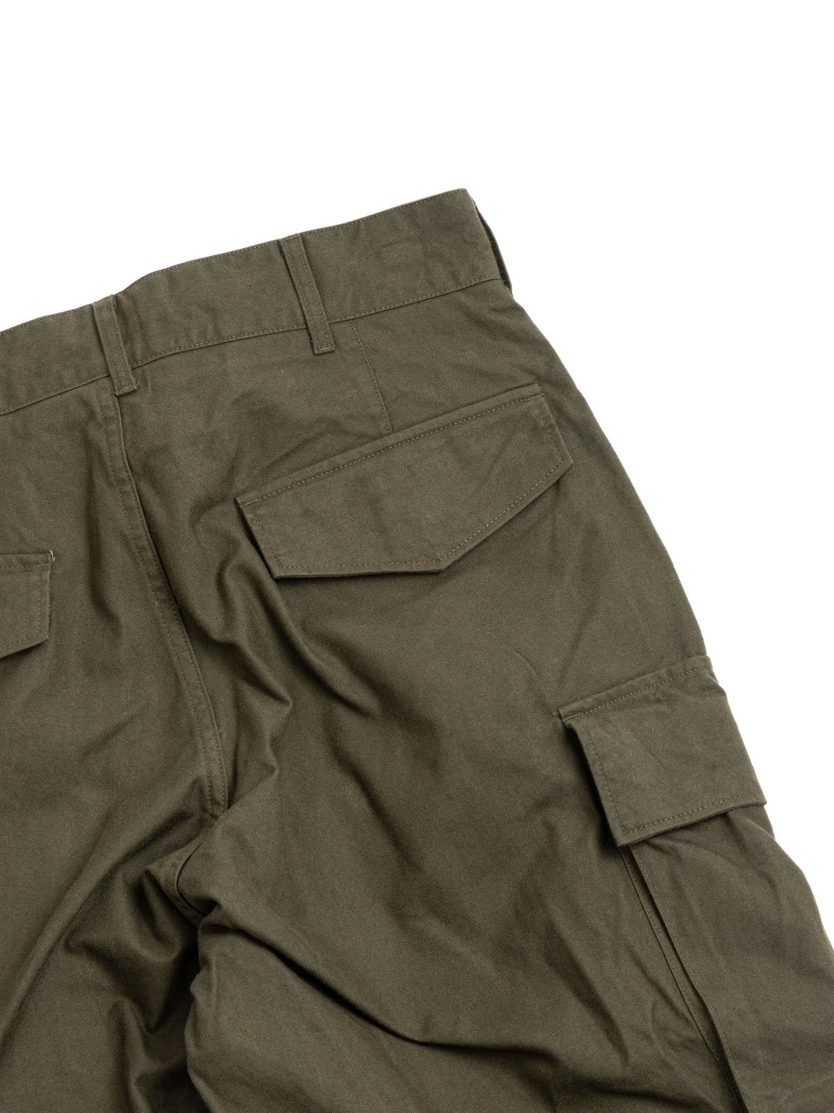 FA PANT OLIVE COTTON BRUSHED HB - Image 5