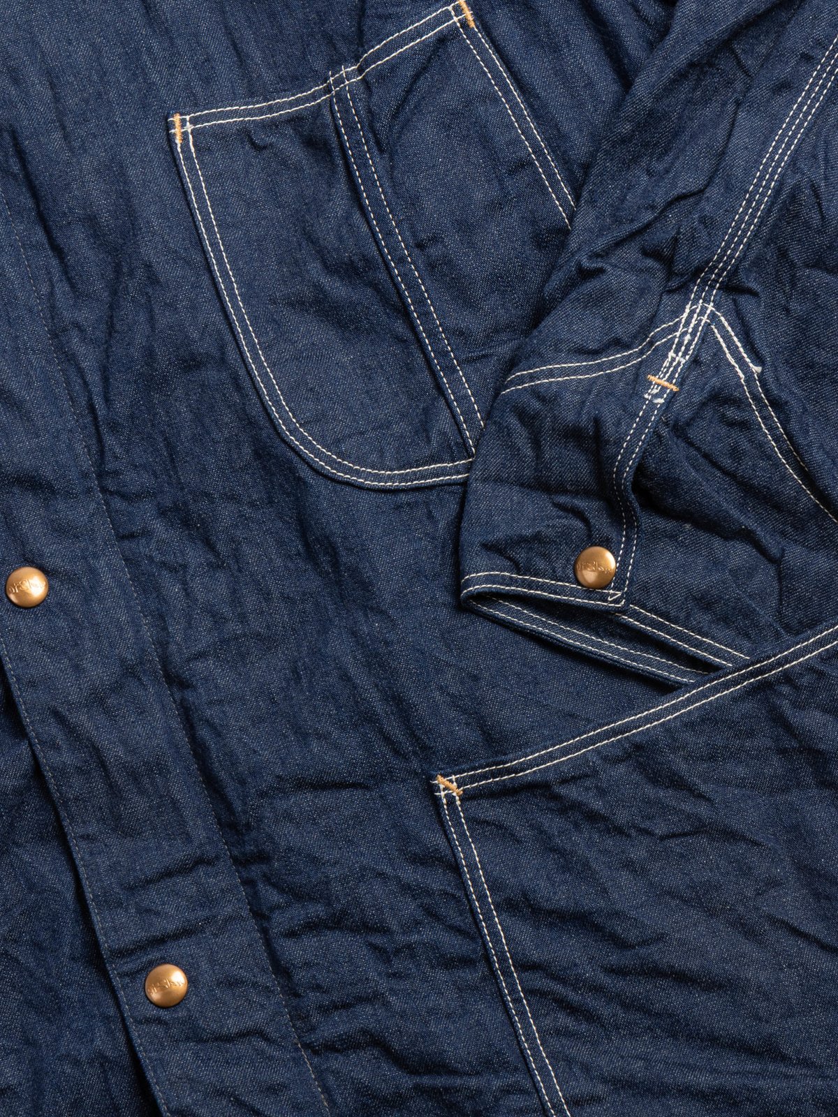 (6143) 60/40 CLOTH HOODED COVERALL ONE WASH - Image 7