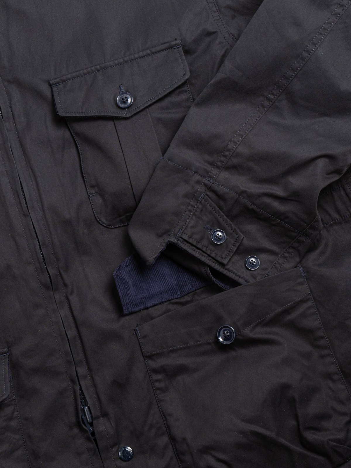 SAS JACKET DK. NAVY COTTON VENTILE TWILL - Image 4