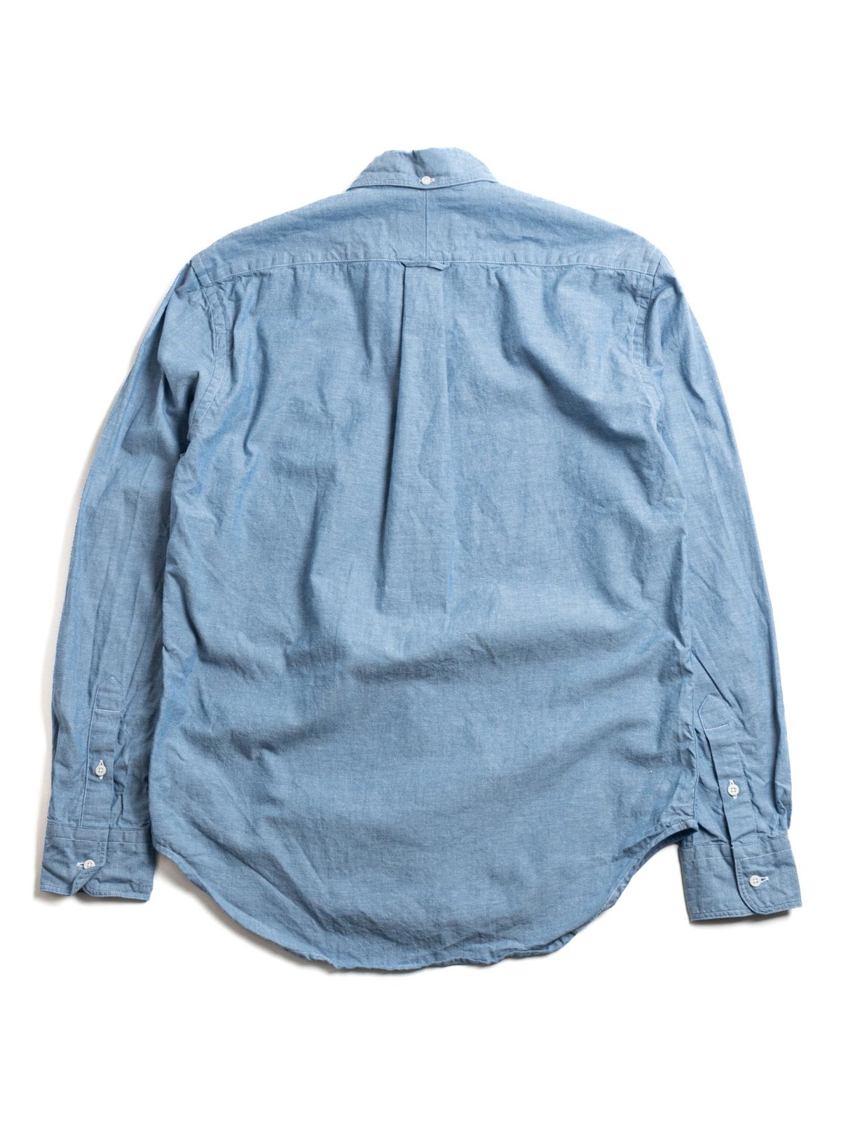 L/S BUTTON DOWN SHIRT CLASSIC BLUE CHAMBRAY - Image 5