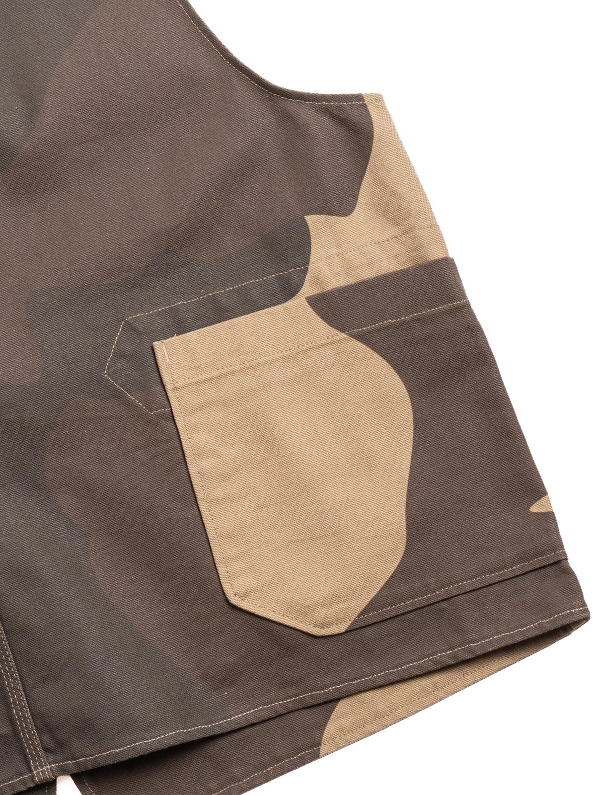 UPLAND VEST BROWN MAMMOTH DUCK CAMO CANVAS - Image 5