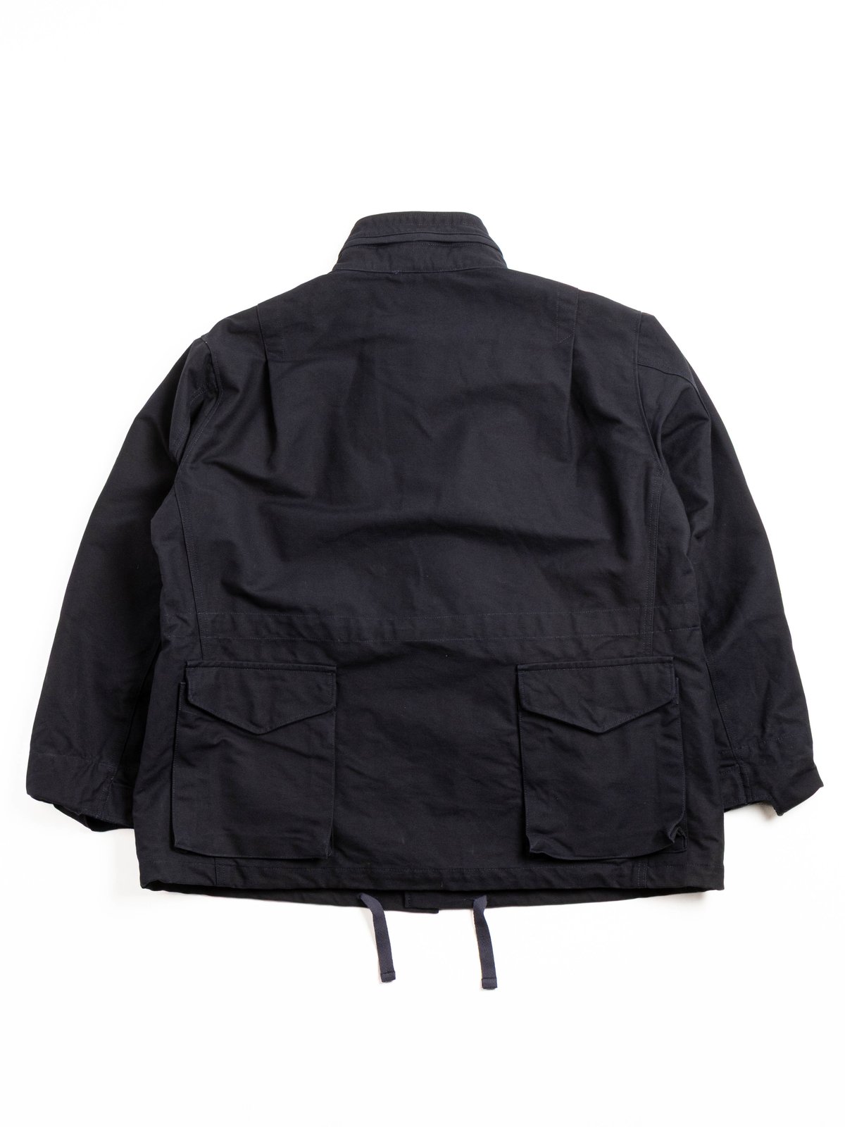 M65 FIELD JACKET / NAVY COTTON DOUBLE CLOTH - Image 5